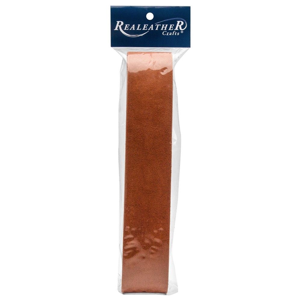 Leather Strip 1.5"X42" Medium Brown