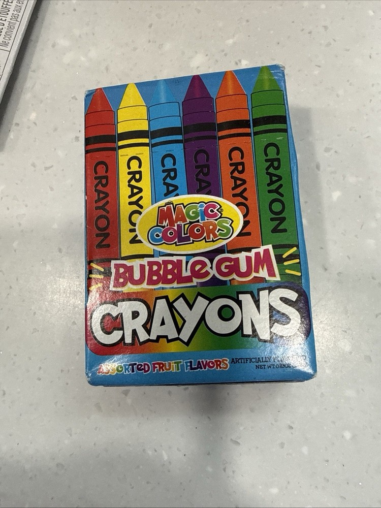 Magic Colors Bubble Gum Crayons