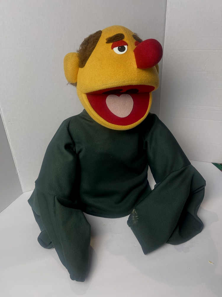 Professional muppet style Puppet Monk Guy 16"