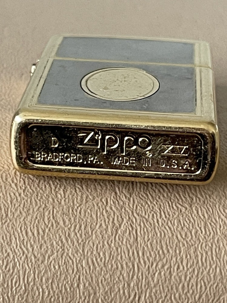 1997 Etched Zippo Lighter No Monogram