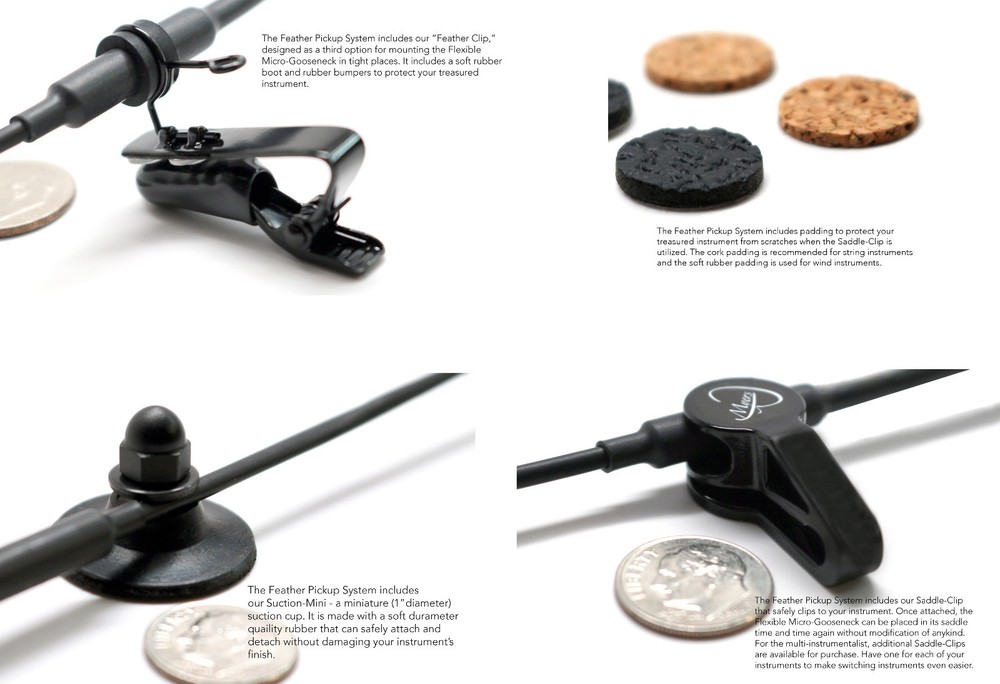 The Feather Flatback Mandolin Pickup by Myers Pickups