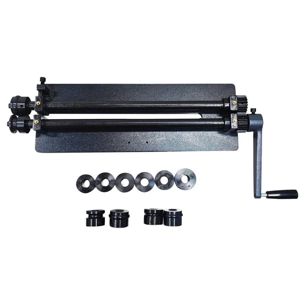 Hand Winding Machine Metal Bead Roller Create Channels Forming Machine 6 Rollers