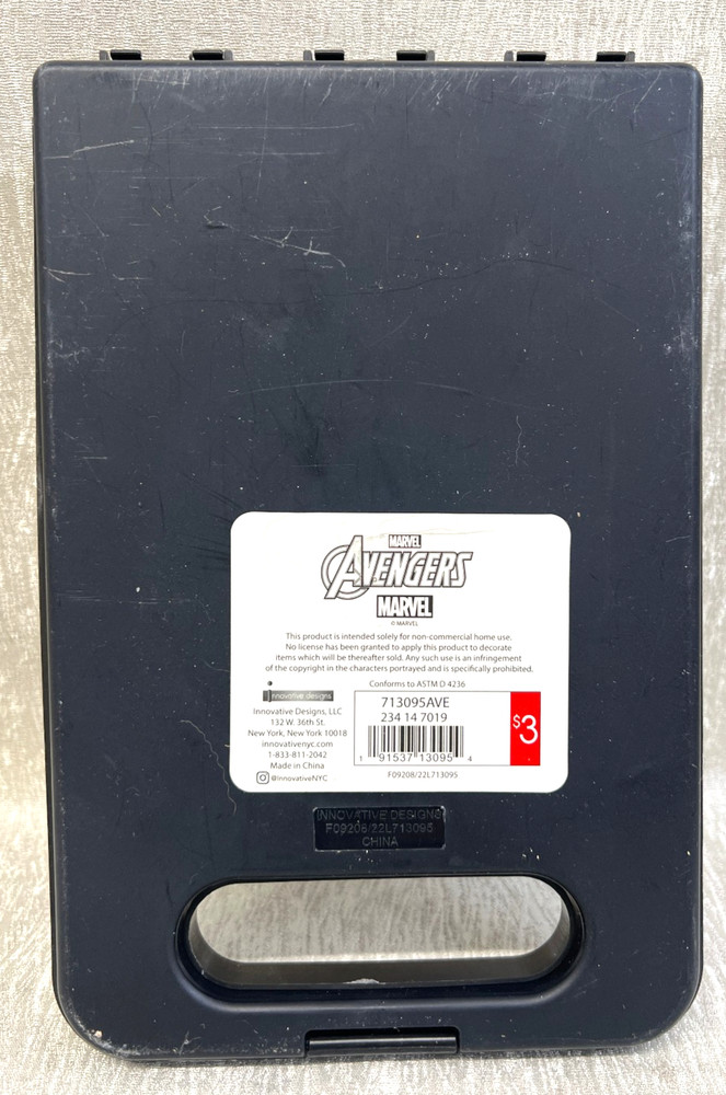 Marvel Avengers The Warror King Activity Clip Case