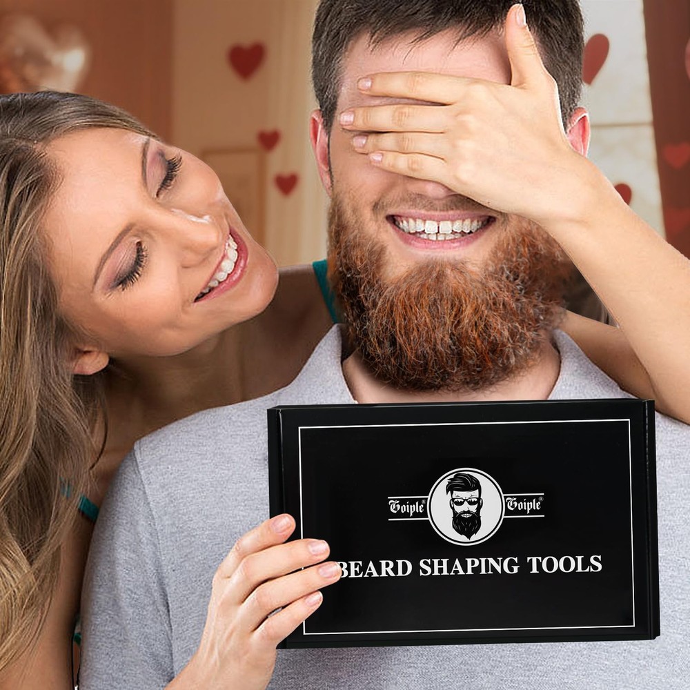 Beard Shaper for Men Shaping Tools - Gifts Template Black