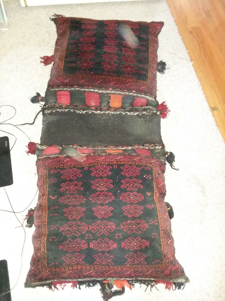 Large Mideastern Saddle/Camel Bag