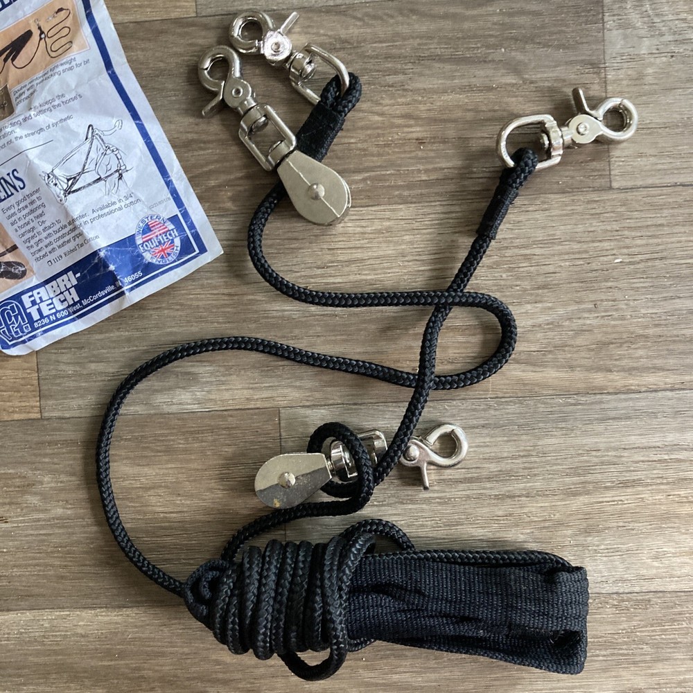 Equi Tech Fabri- Tech Ultimate Lightness Draw Rein - Horse