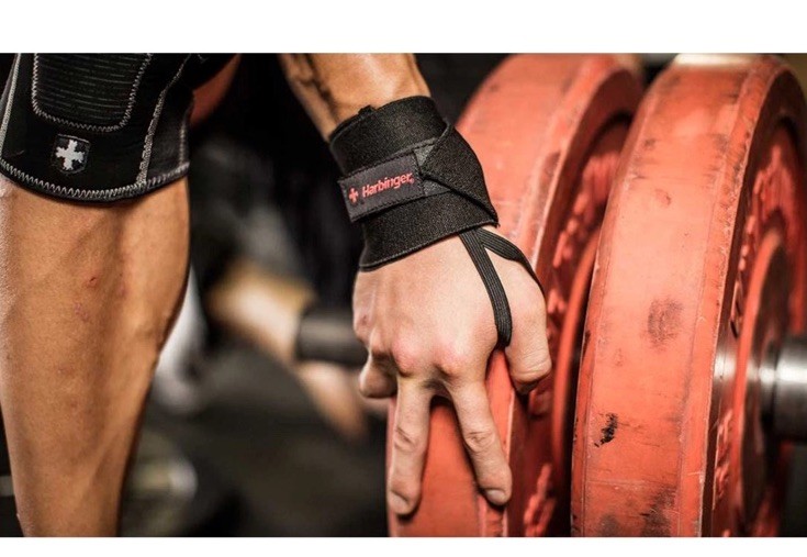 Harbinger Pro Thumb Loop Weight Lifting Wrist Wraps