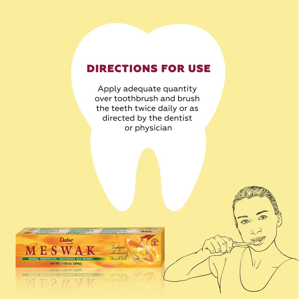 Dabur Meswak Herbal Toothpaste 200g