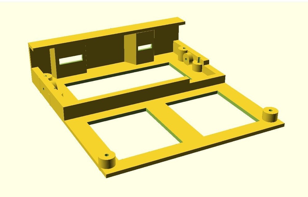 SCSI2SD (v5) Floppy Drive Bay Adaptor (3D Printed)