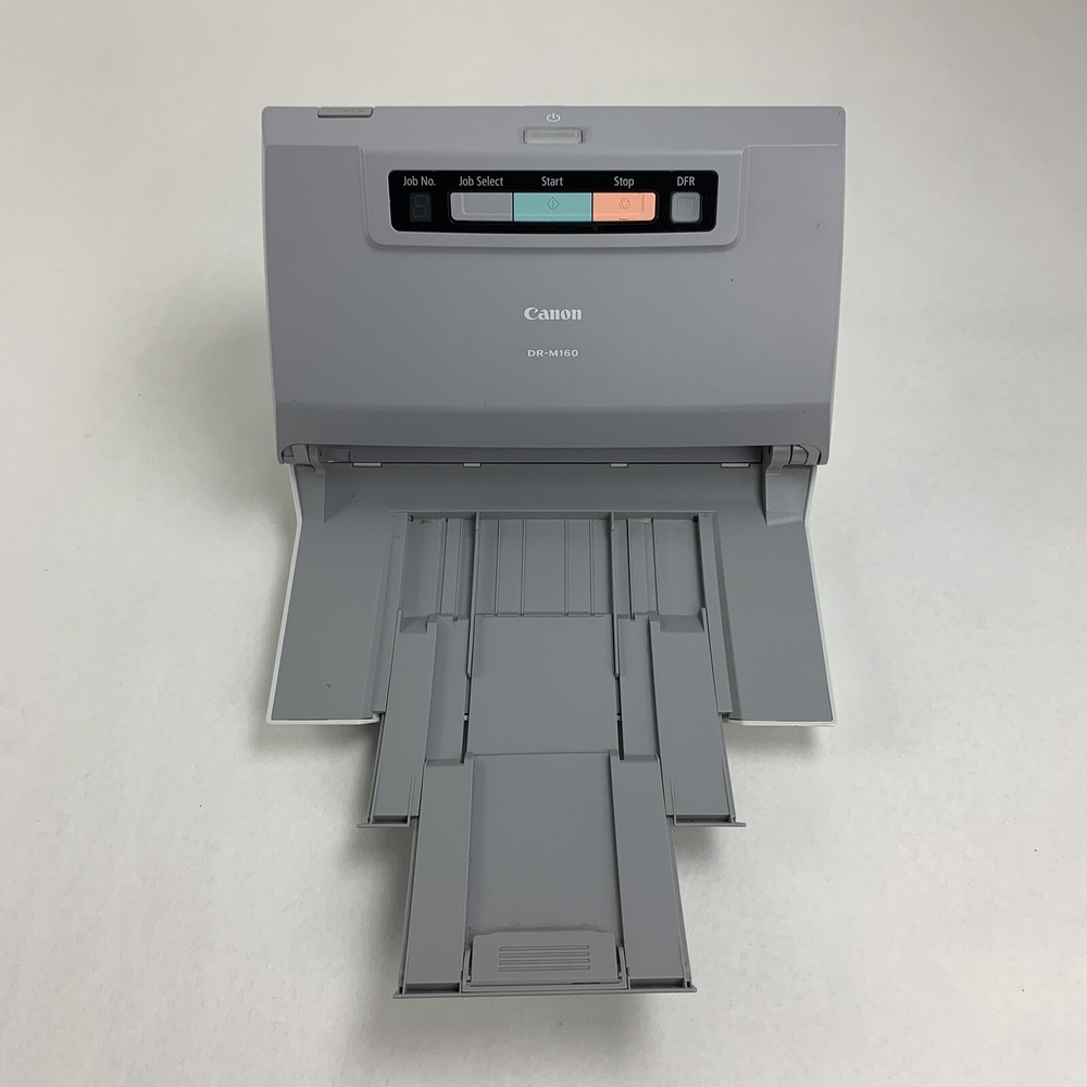 Canon ImageFormula DR-M160 Desktop Duplex Document Scanner Tested No AC Adapter