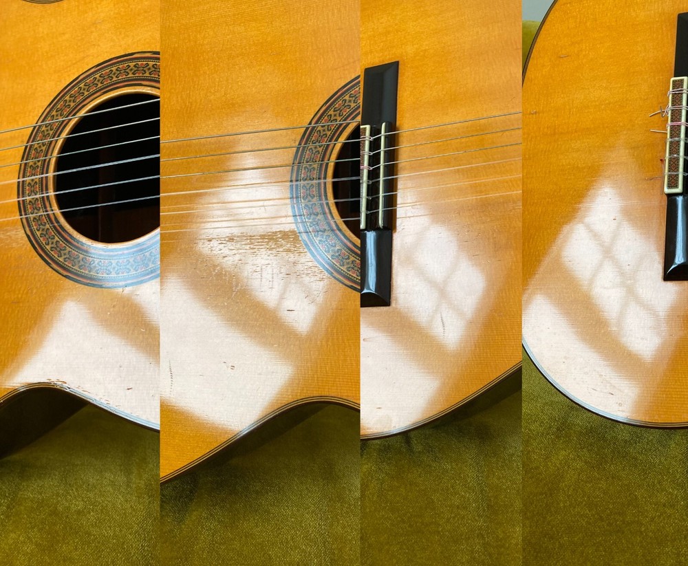 Sakazo Nakade 2000SS classical guitar 1971 – solid, braz rw, carved, signed