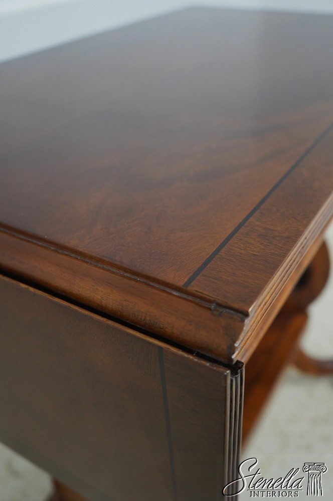 L65526: THEODORE ALEXANDER Attributed Drop Side Regency Mahogany Server