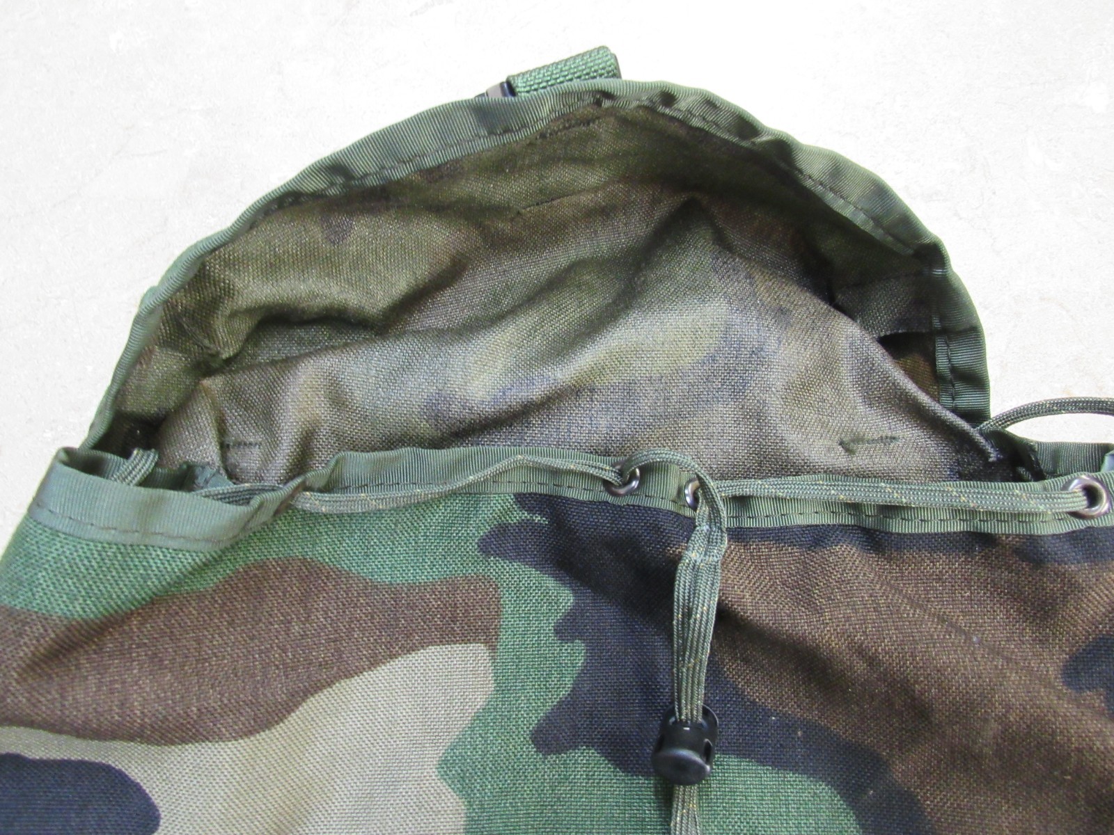 US Military Woodland Camo Sustainment Pouch Molle II