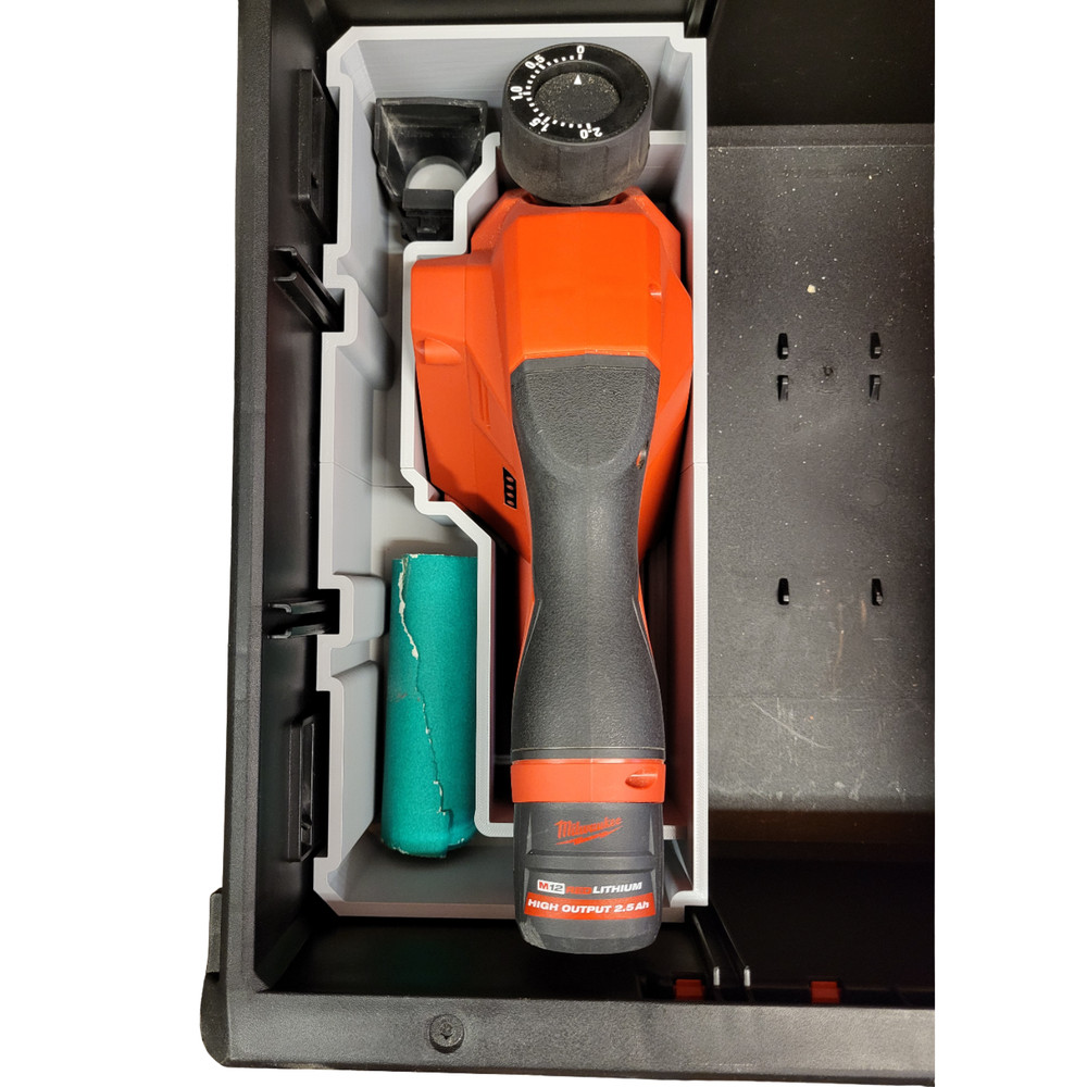 Milwaukee Packout Drawer Insert for M12 Planer – Left-Side 2-Drawer System
