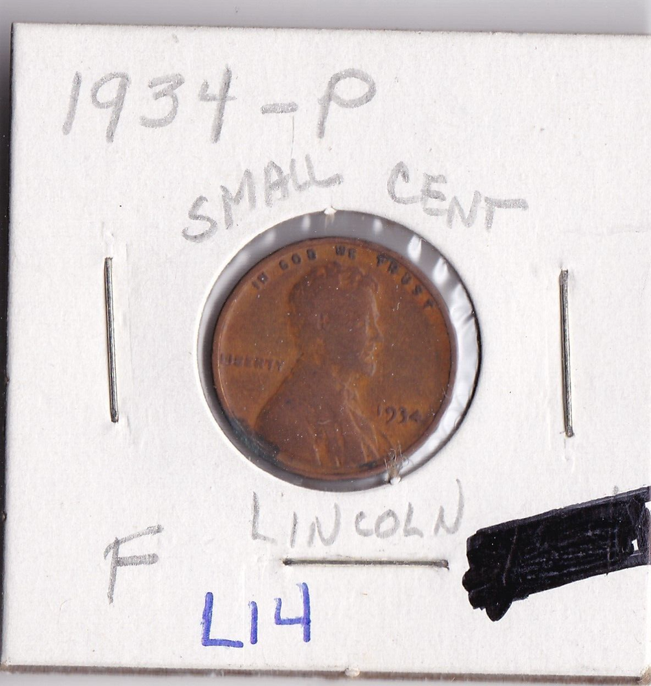 1934 Lincoln Cent L14