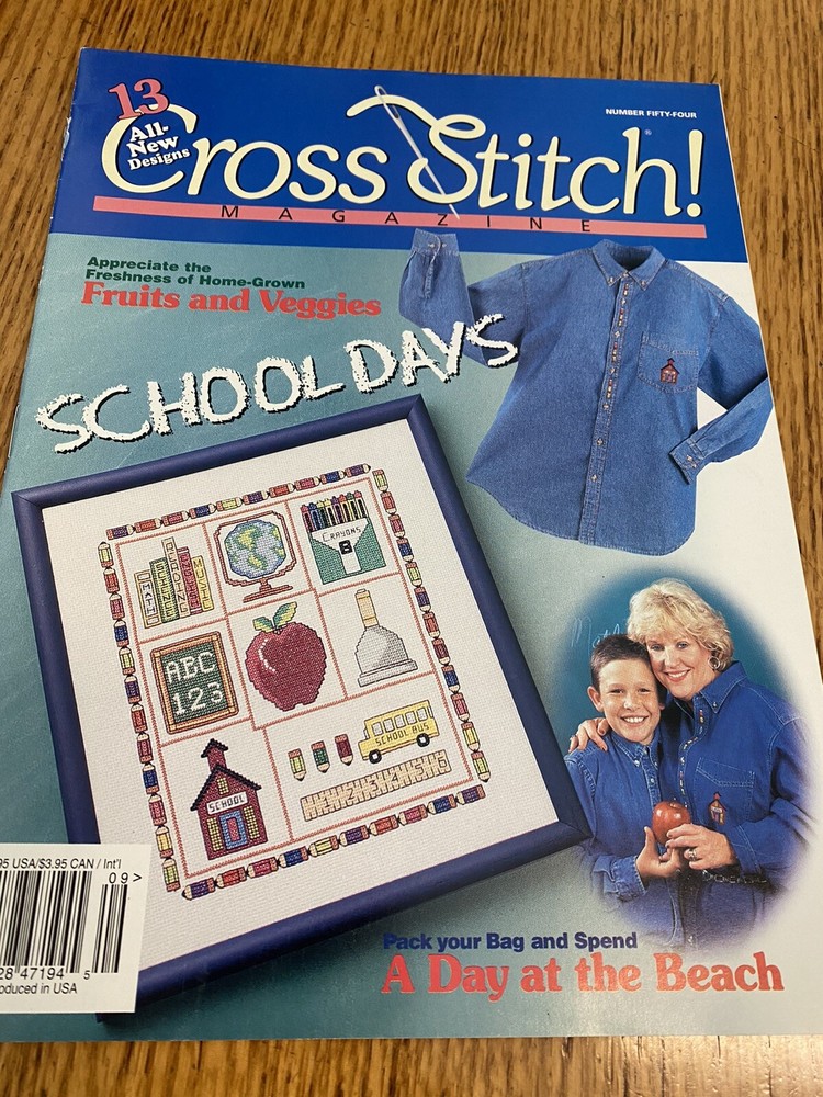 Cross Stitch! Magazine Issue #54 August-September 1999