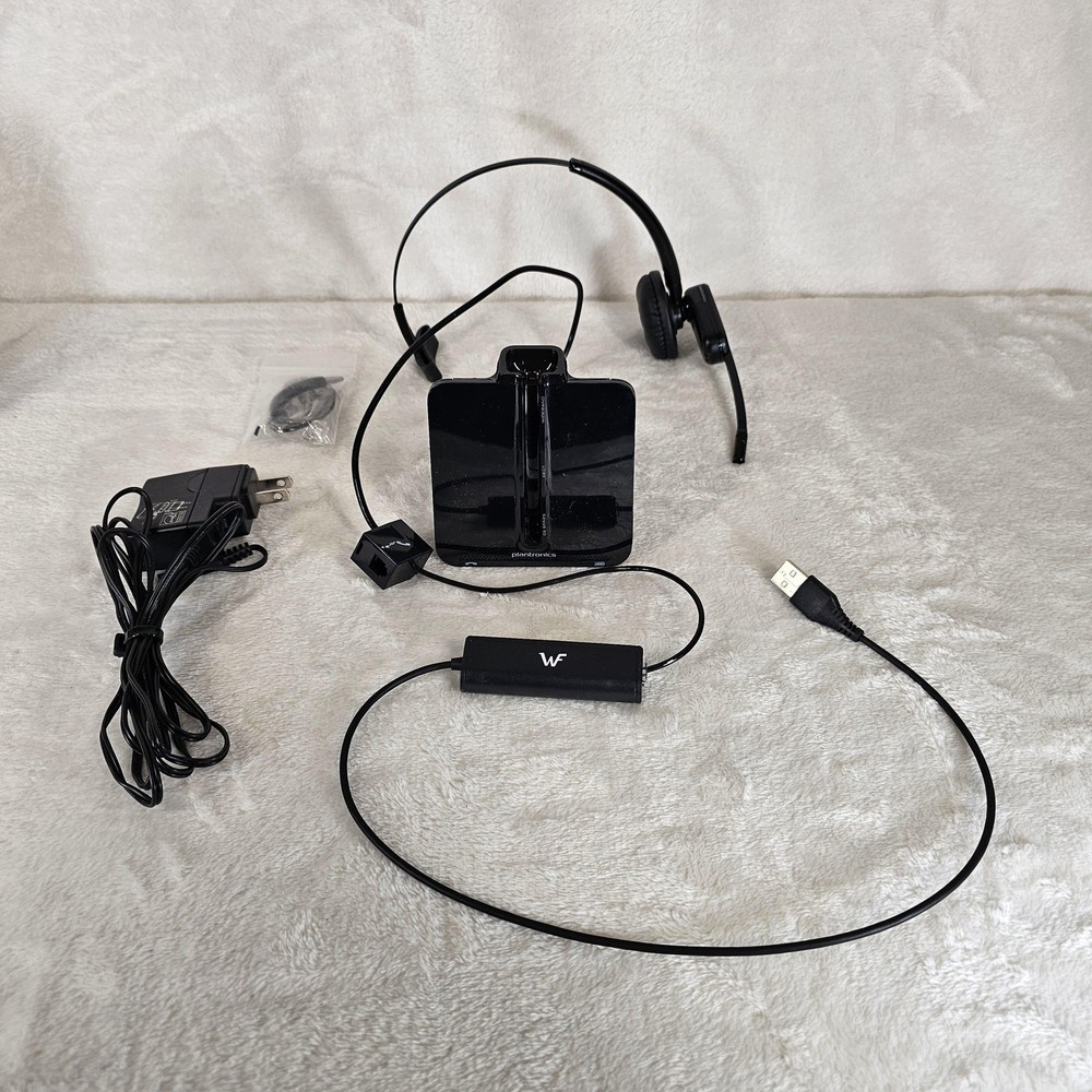 Plantronics CS540 Wireless Headset System USB Convertible Office Headphones