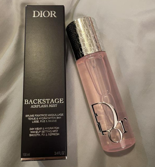 NIB 100% AUTHENTIC DIOR Backstage Airflash Mist Makeup Setting Spray, 3.4 oz