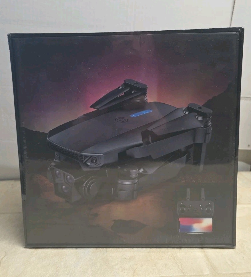 S70 DMES Smart Foldable HD Camera Quadcopter Drone RC Height Control Black