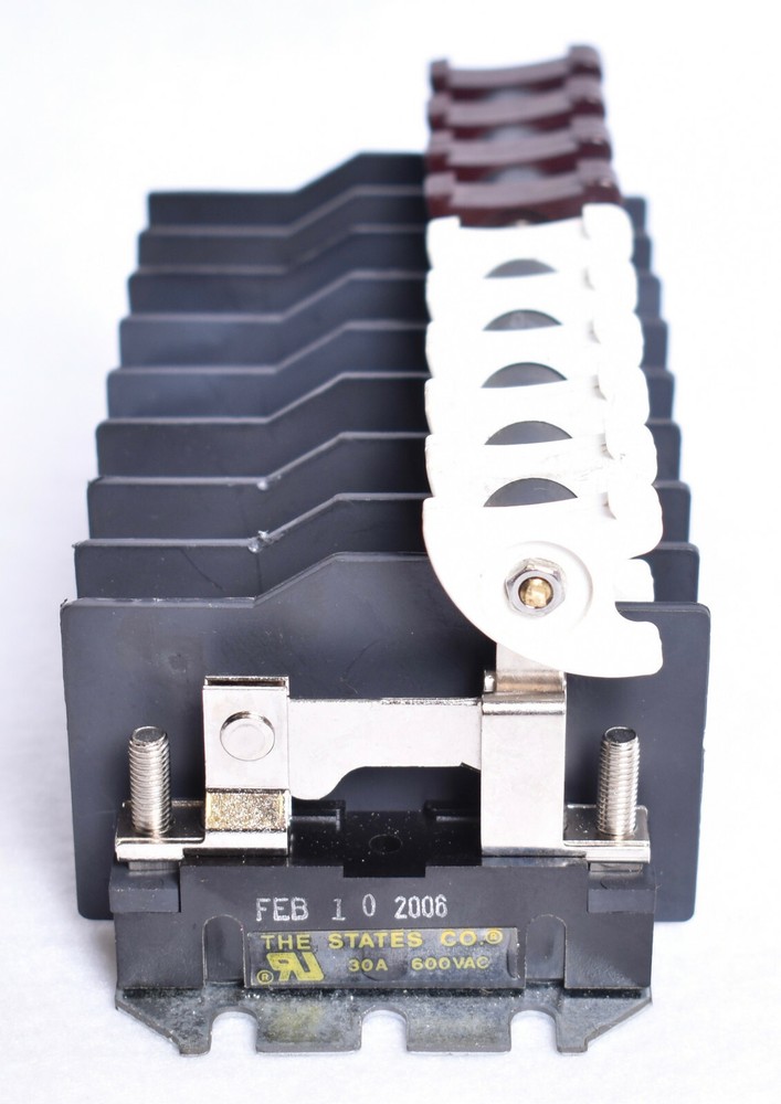 States 10-Pole Slotted Front-Connected Test Switch 210-CE