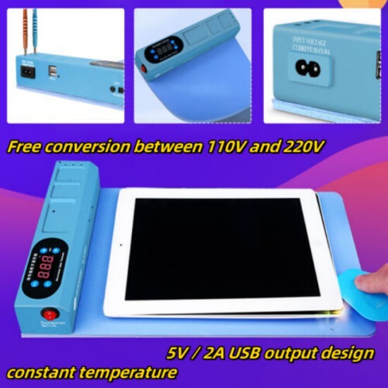 CPB Heating Pad Compatible with iPad iPhone LCD Screen Separator Repairing Tools