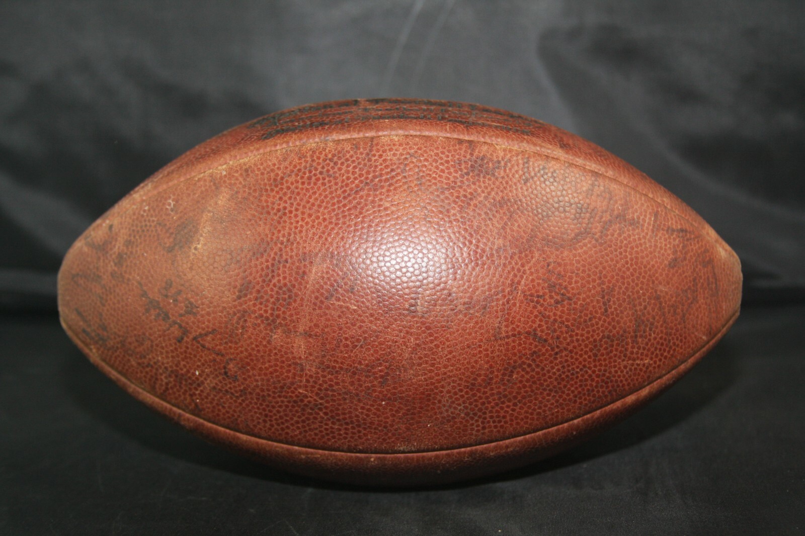 Vtg WILSON Pete Rozelle 1981 BUFFALO BILLS Game Used Team Signed NFL FOOTBALL