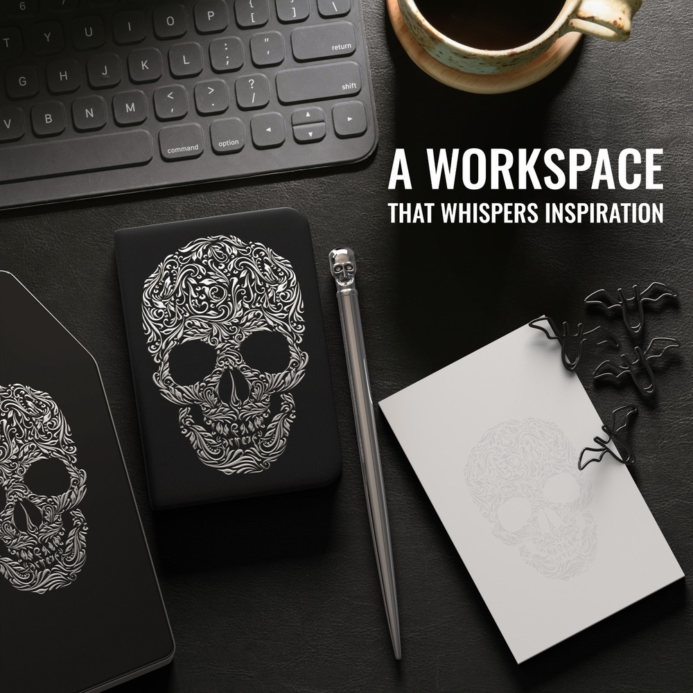 Death Decor Gothic Stationery Gift Set