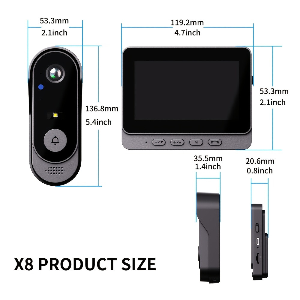 KEPEAK X8-KSML-black-3set
