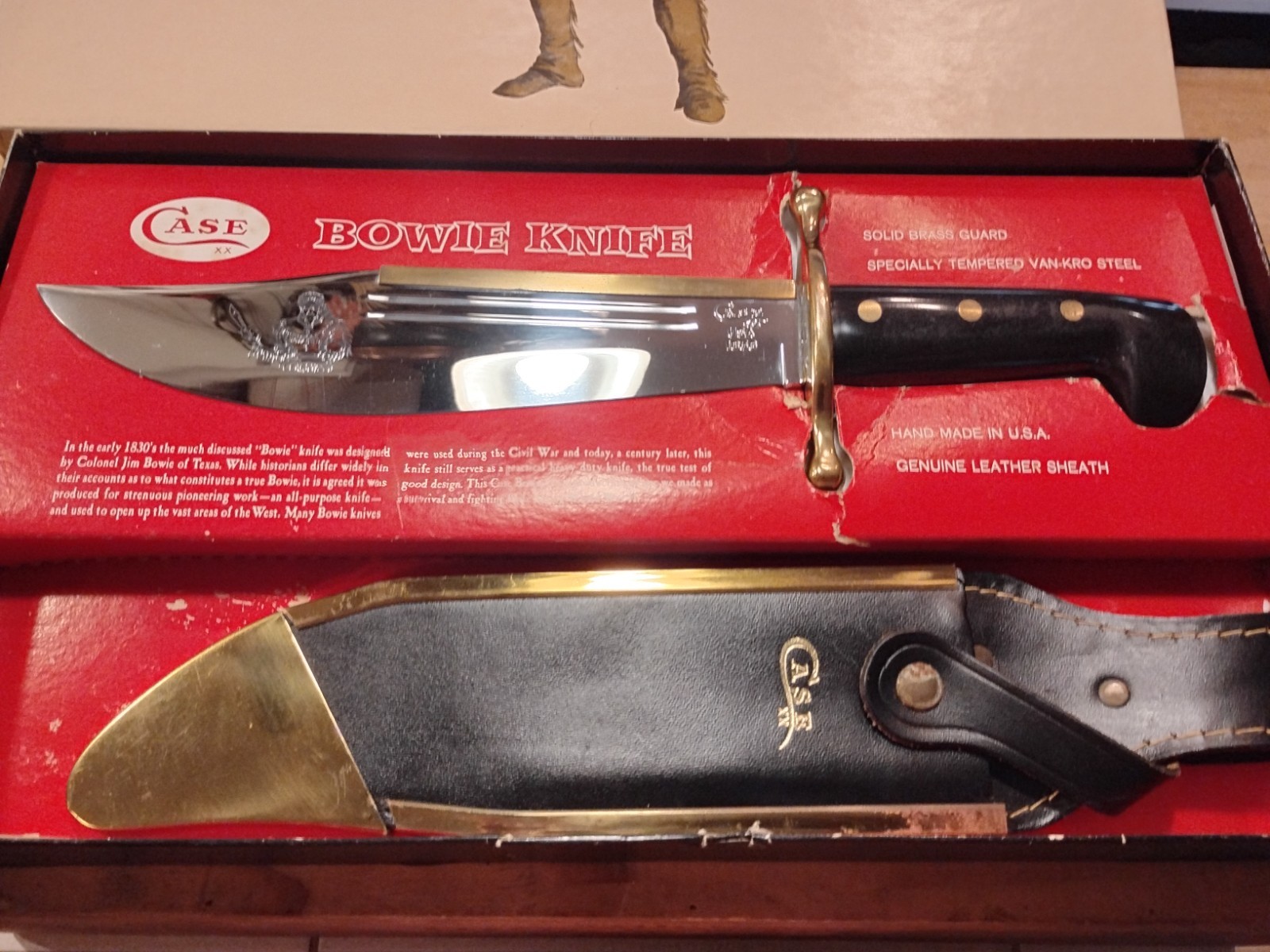 Vintage CaseXX 1979 Bowie knife