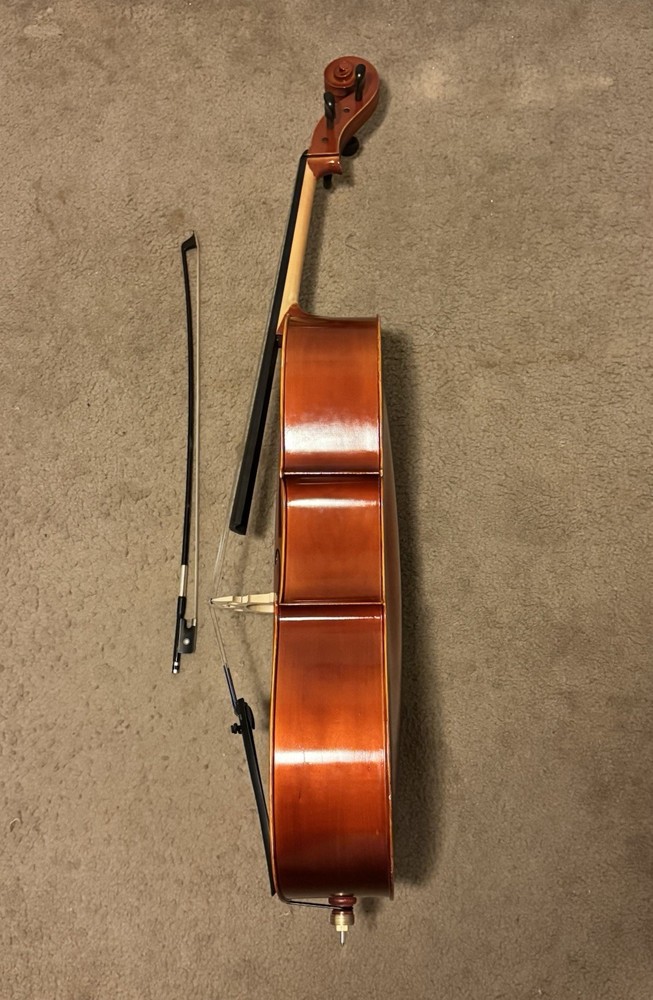 Eastman Strings Mc80 4/4 Cello Set with Case and Bow