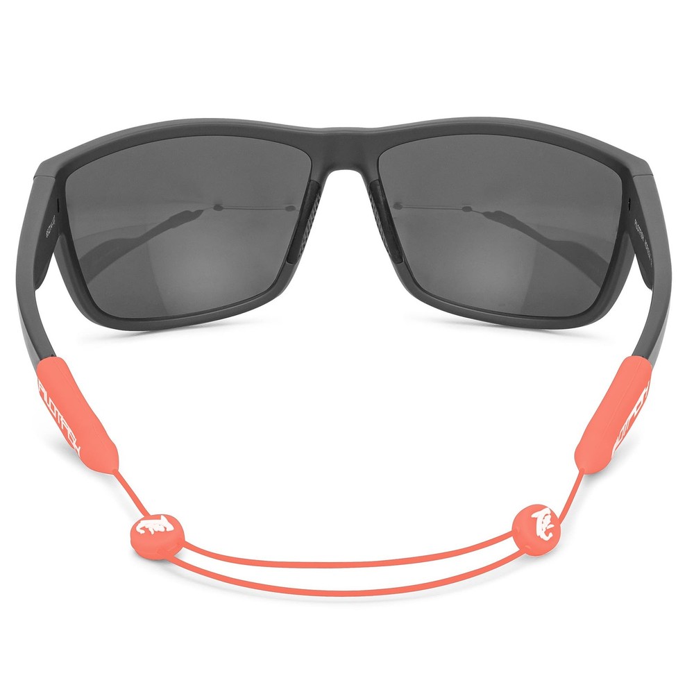 Pilotfish No Tail Adjustable Eyewear Retainer Cable Strap: 16 Inch, Salmon