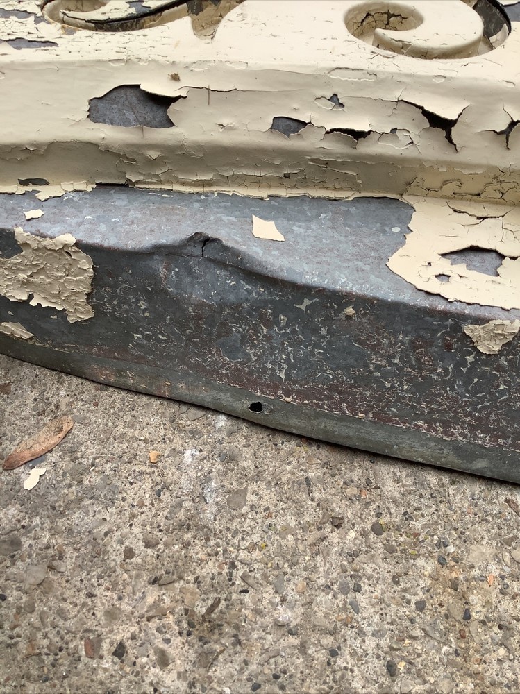 Antique Window Door Pediment Header Vtg Architectural #4