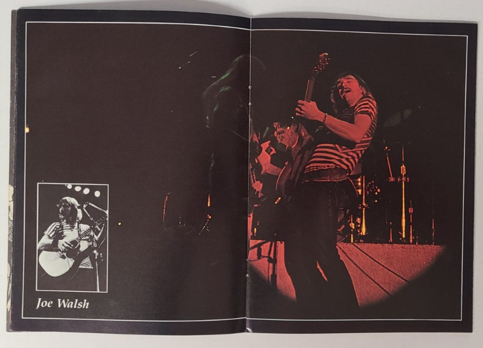 THE EAGLES - 1980 The Long Run Concert Tour Program