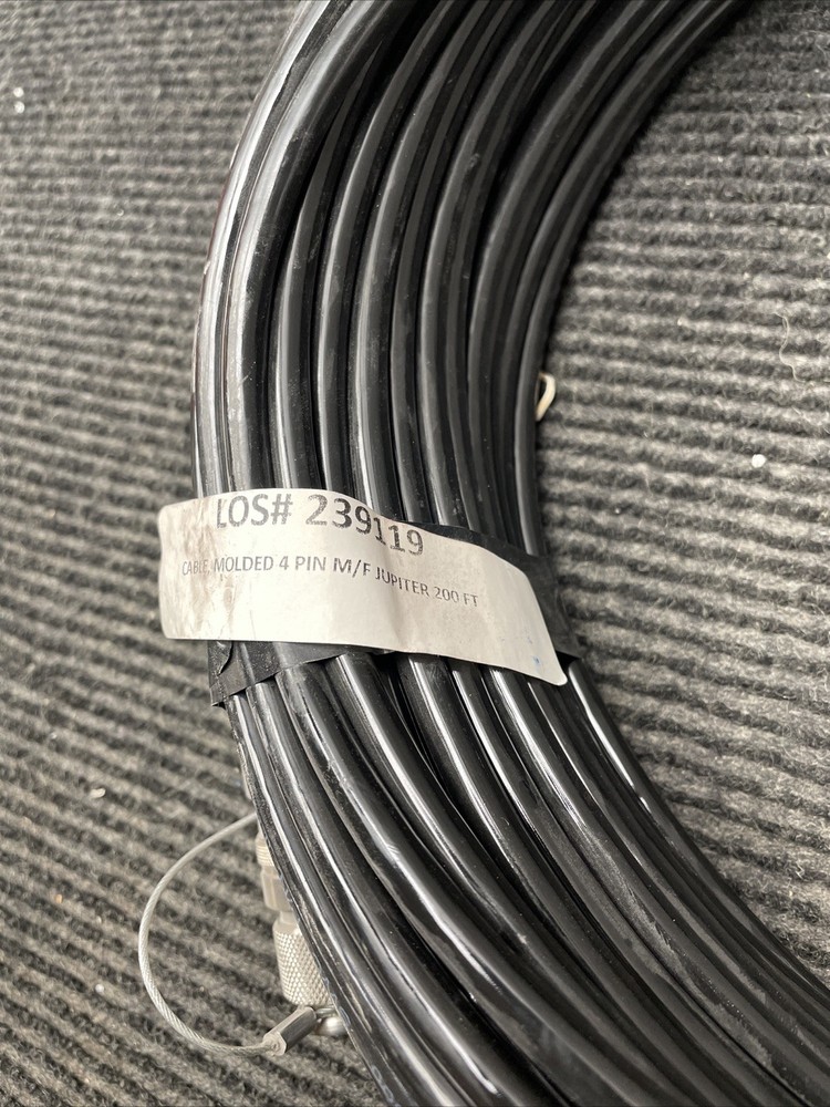 Jupiter Cable Model SCH-026R-200 4 Pin Molded 200FT