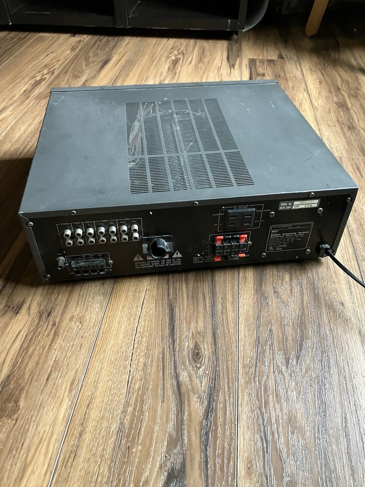 MCS 3625 Modular Component Systems Digital Synthesized Stereo Receiver Tested