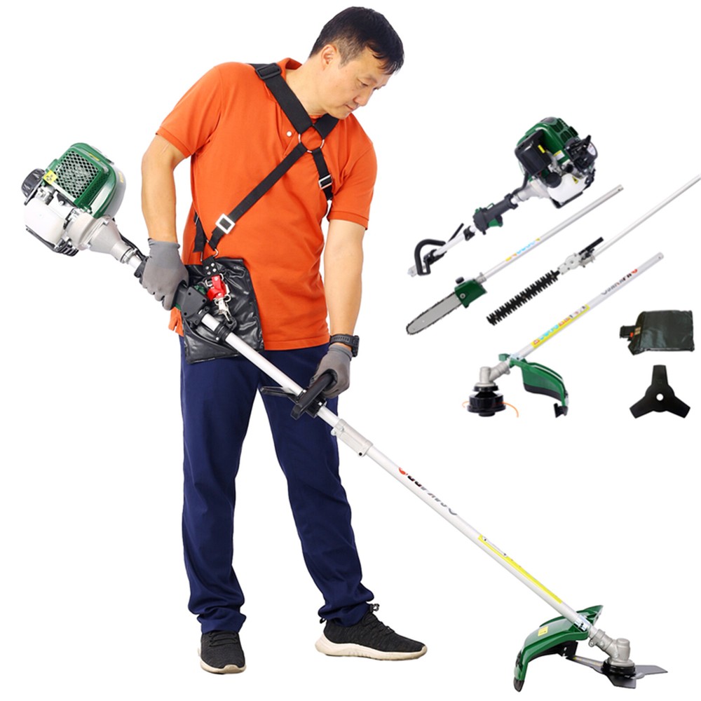 4 in 1 Multi-Functional Trimming Tool 31CC 4-Stroke w/ Pole Saw & String Trimmer