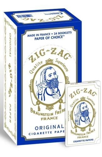 ✨ZIG ZAG ORIGINAL WHITE ROLLING PAPERS ✨6 BOOKLETS👀
