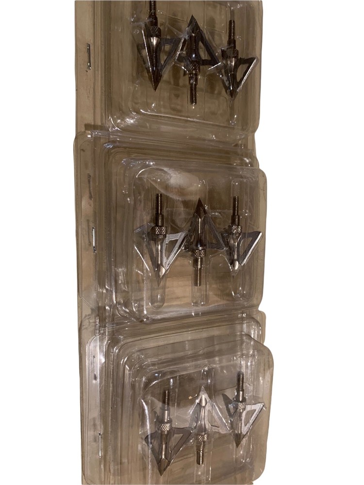 broadheads 100 grain 3 pack