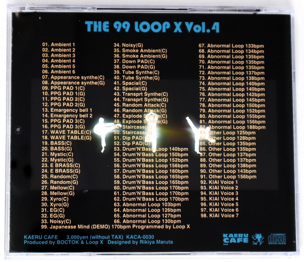 Kaeru Cafe The 99 Loop X Vol.4 PPG & Loops Sample/Sound Library/Sampling CD