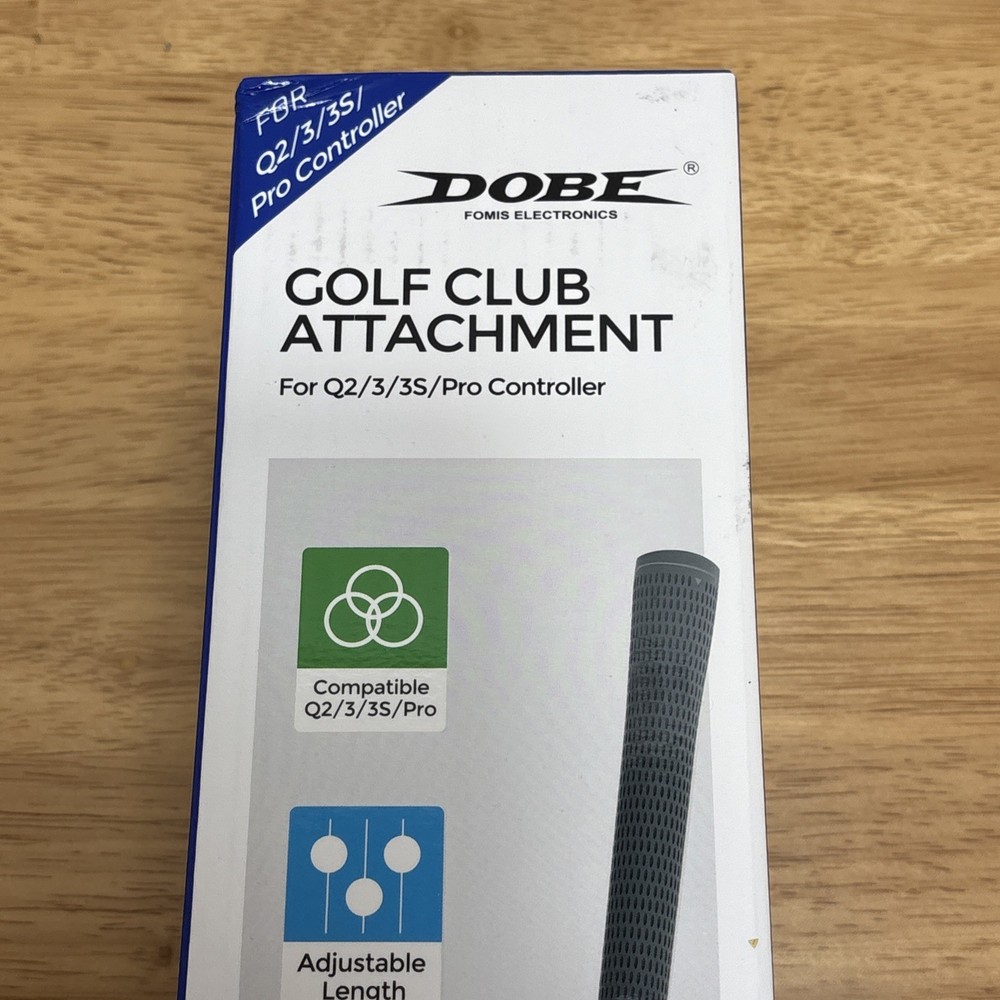 Dobe Golf Club Attachment Adjustable for Quest 2/3/3S/Pro Controller