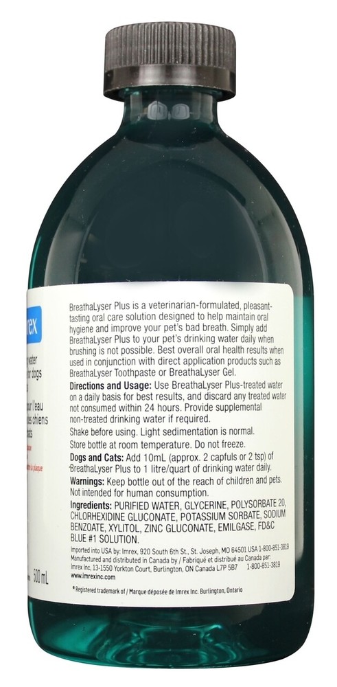 BreathaLyser Water Additive (500 mL)