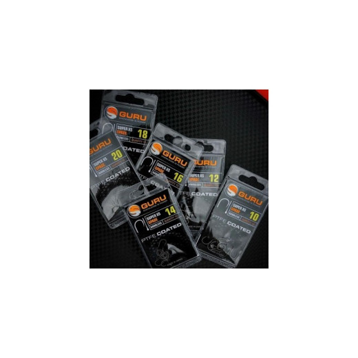 Guru Super XS Spade Barbless (PTFE) Hooks