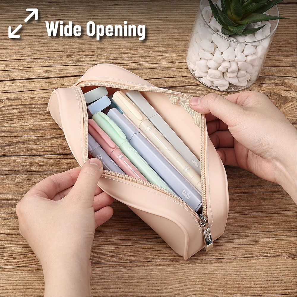 Silicone Makeup Travel Brush Holder Case Tools Organizer Waterproof