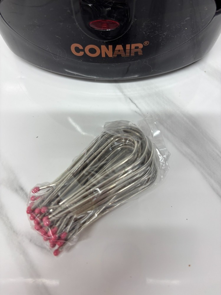 Conair Compact Multi-Size 20 Hot Rollers Coral NEW with Clips