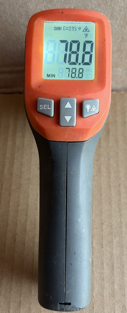 Ames Instruments Infrared Thermometer 12:1 Temperature Handheld Tool Works