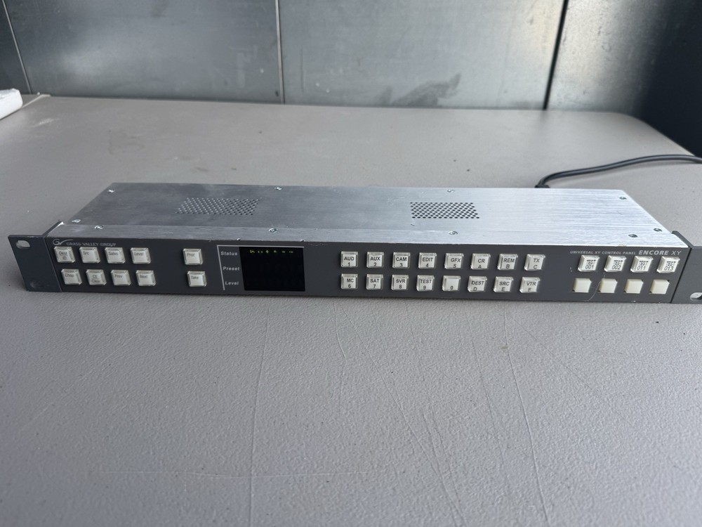 Grass Valley Encore ENC-XY Universal XY Programmable Control Panel (Tested)