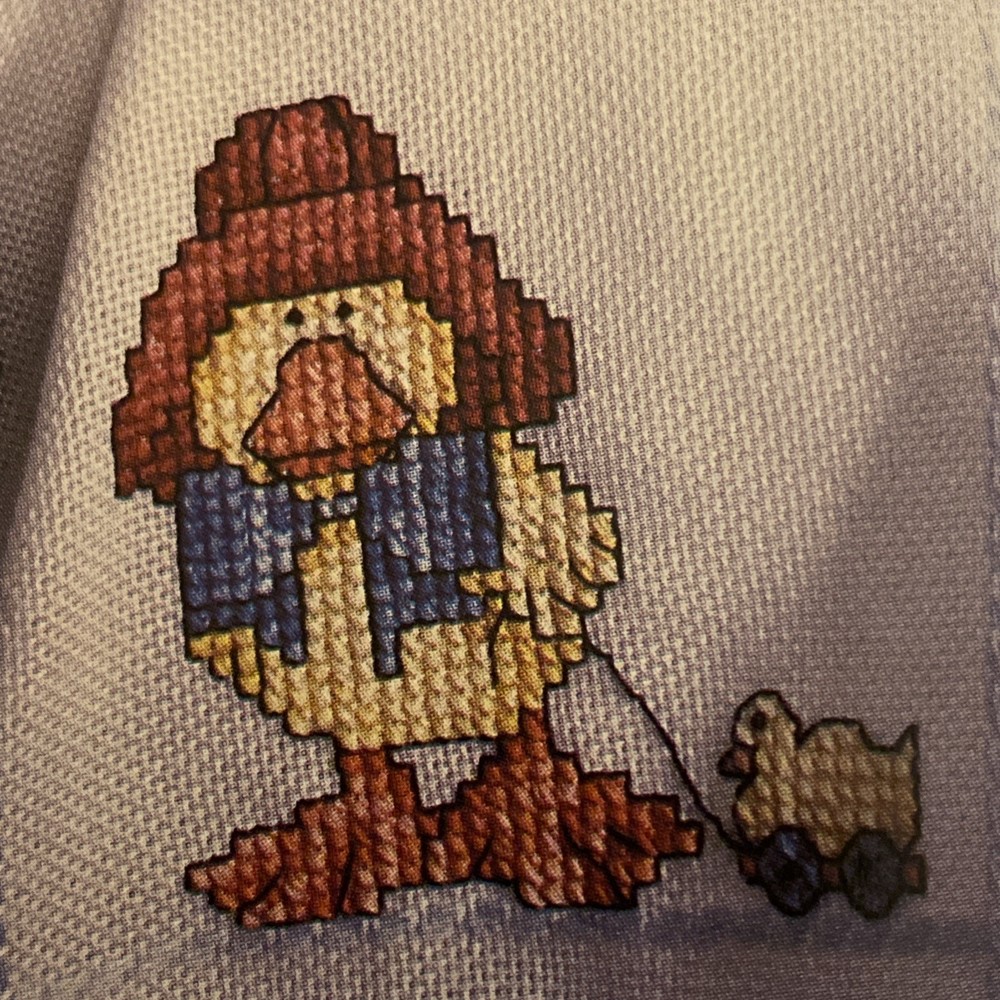 Baby Quackers- Ducks Ducklings- 4 Cross Stitch Patterns