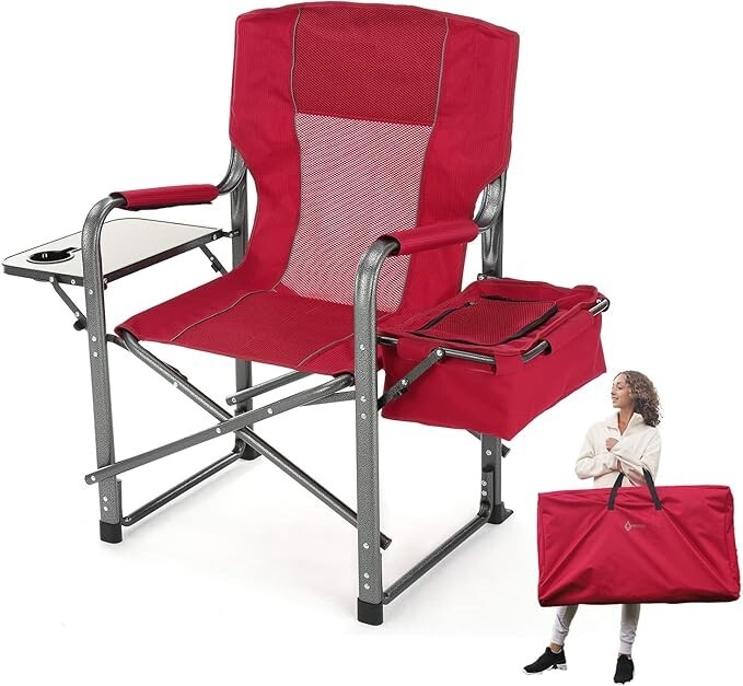 ARROWHEAD Director's Chair w/ Table & Cooler