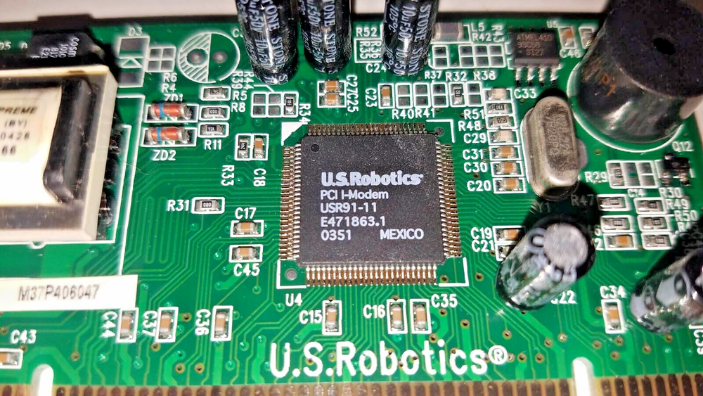 USRobotics USR5660A 56 Kbps V.92 Internal PCI Modem w/ Installation Disk