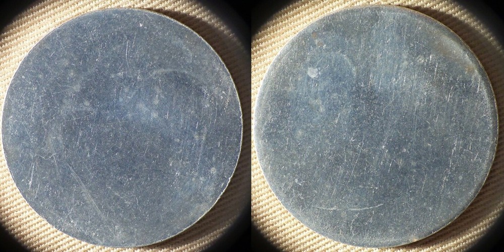 Error : Ike Clad Dollar Blank Type I Flat Rims IREC204